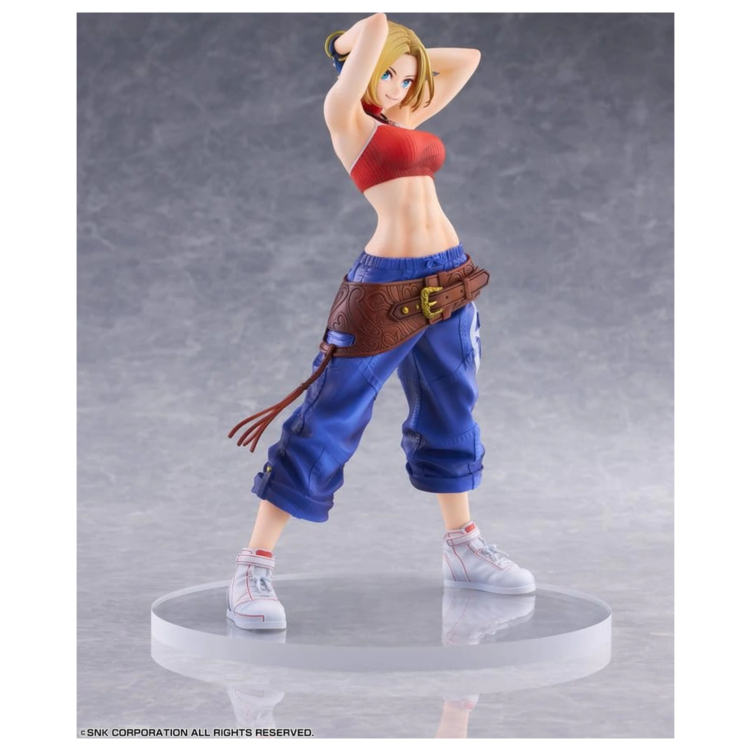Fighting Girls Collection The King of Fighters XV 1/7 Blue Mary PVC figura 26 cm termékfotó