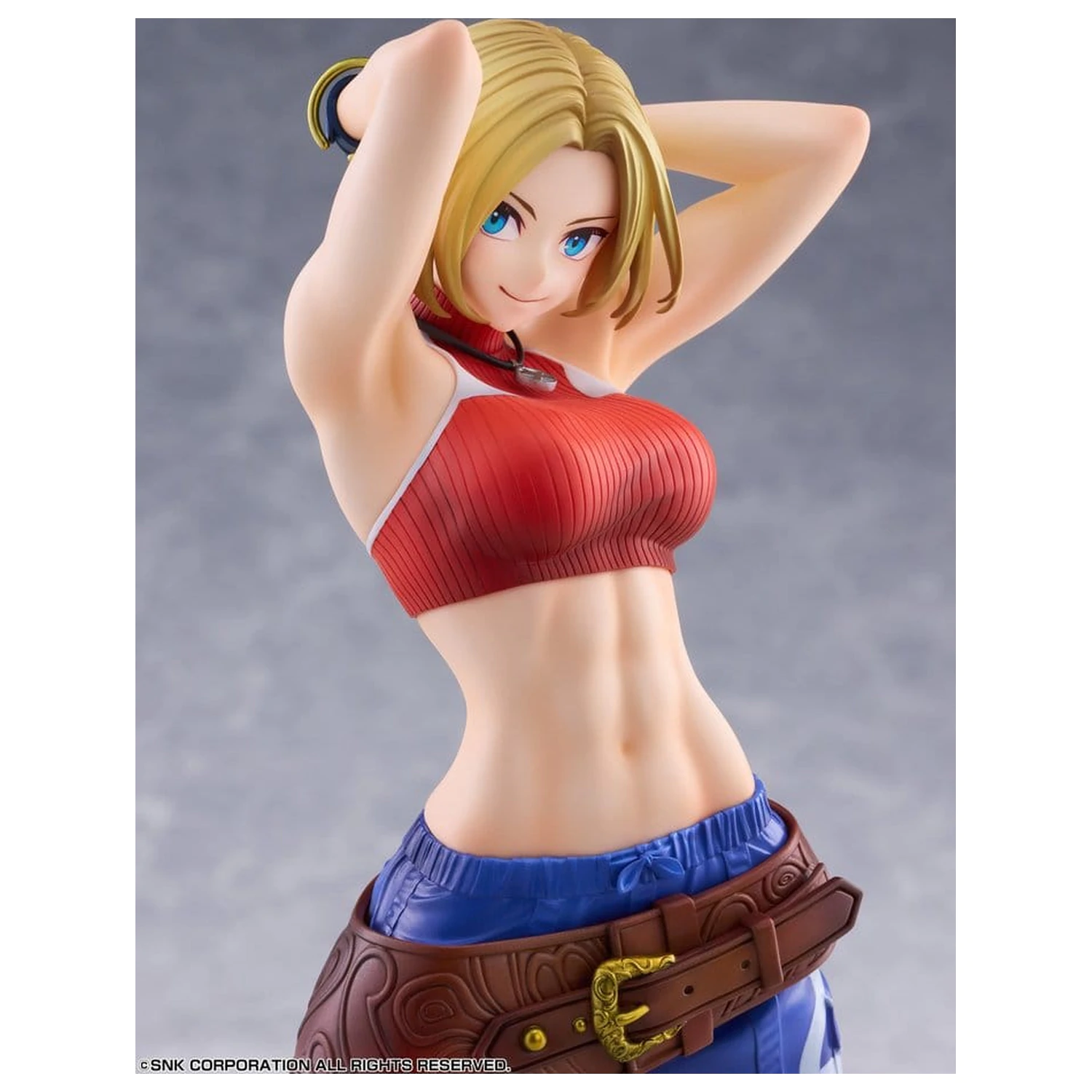 Fighting Girls Collection The King of Fighters XV 1/7 Blue Mary PVC figura 26 cm termékfotó
