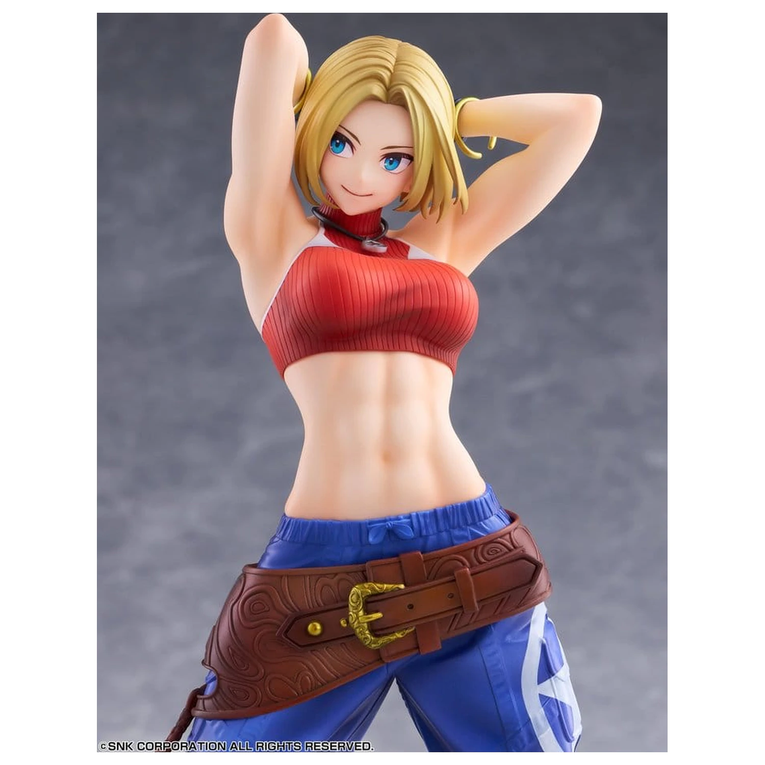 Fighting Girls Collection The King of Fighters XV 1/7 Blue Mary PVC figura 26 cm termékfotó