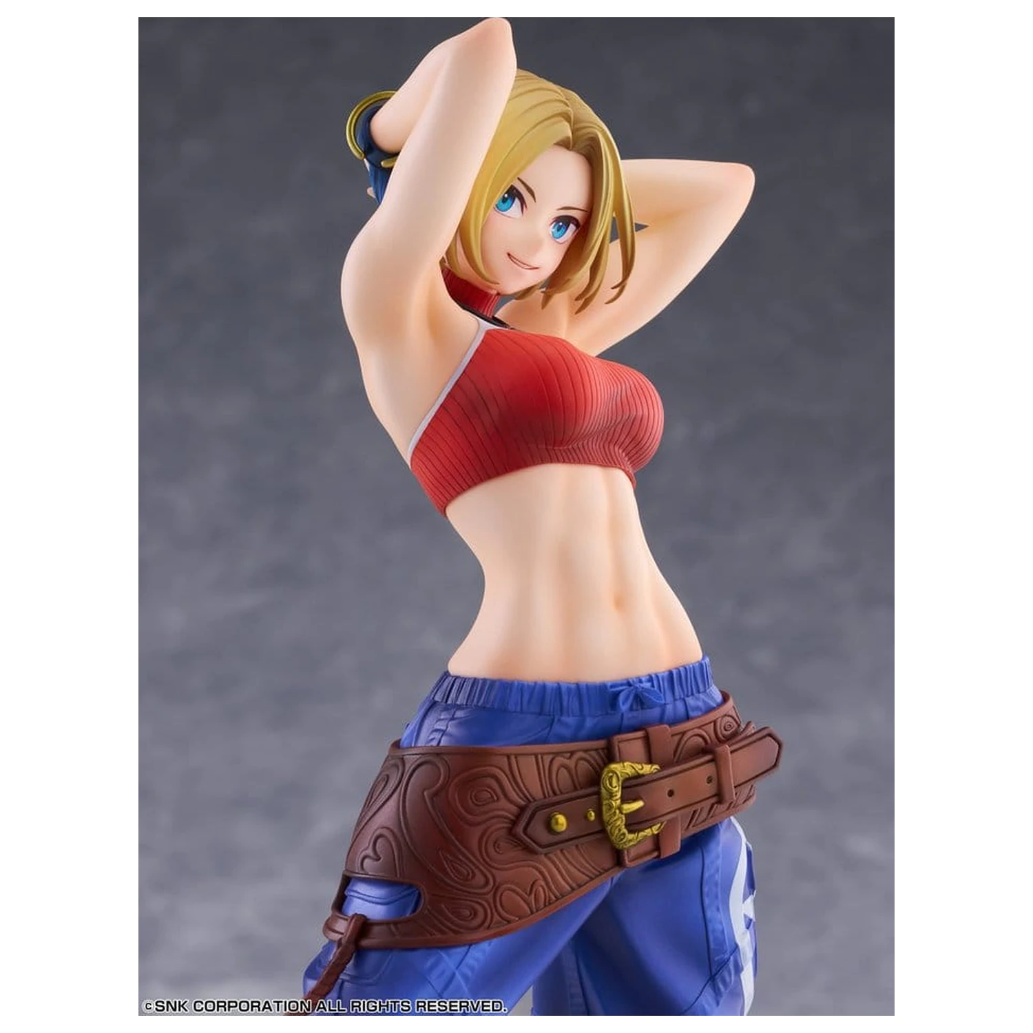 Fighting Girls Collection The King of Fighters XV 1/7 Blue Mary PVC figura 26 cm termékfotó