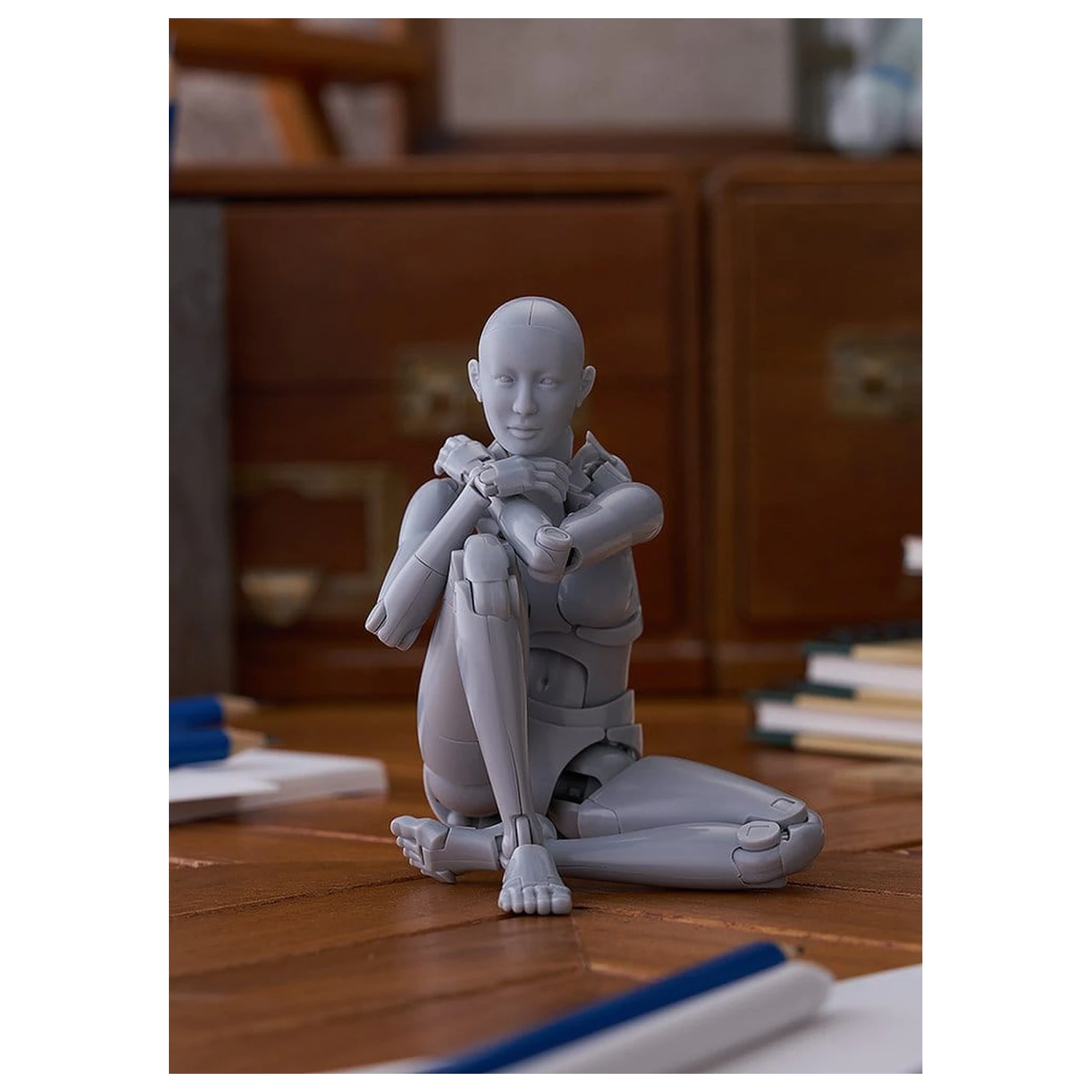 Figma akciófigura Nishimura Style Drawing Doll Olive Gray 21 cm    termékfotó