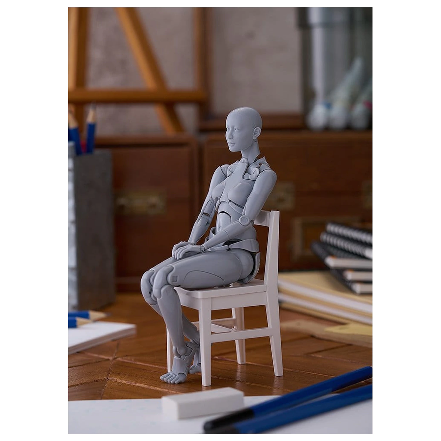 Figma akciófigura Nishimura Style Drawing Doll Olive Gray 21 cm    termékfotó