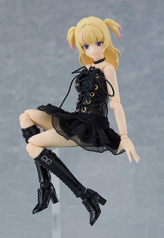 Figma Styles Parts for Action Figures 1/12 Styles Black Corset Dress termékfotó