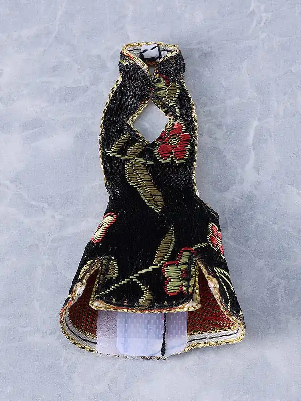 Figma Styles Parts for Action Figures 1/12 Styles Mini Skirt Chinese Dress (Black) figura kiegészítő termékfotó
