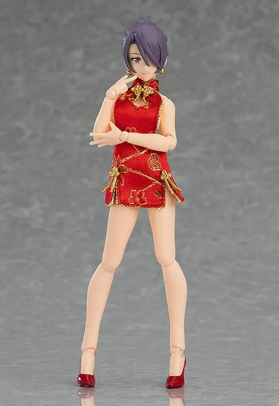 Figma Styles Parts for Action Figures 1/12 Styles Mini Skirt Chinese Dress Outfit termékfotó