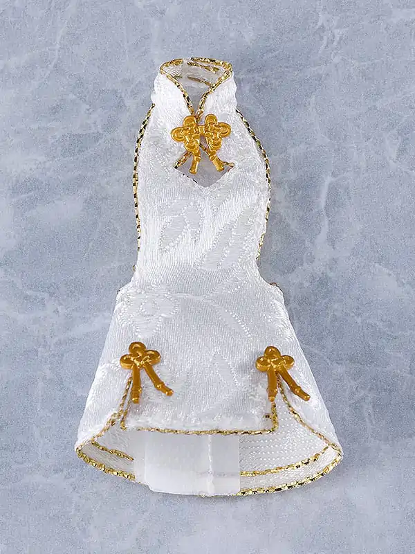 Figma Styles Parts for Action Figures 1/12 Styles Mini Skirt Chinese Dress (White) figura kiegészítő termékfotó
