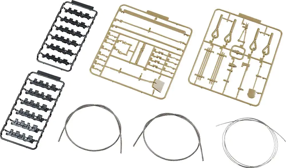 Figma Vehicles Model Kit Tiger I: Exterior Equipment Set modell készlet kiegészítő csomag termékfotó
