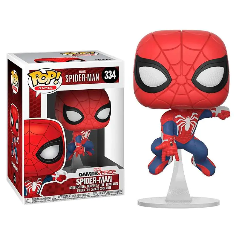 Marvel Spider-Man Funko POP! Games Vinyl Figura Spider-Man 9 cm termékfotó