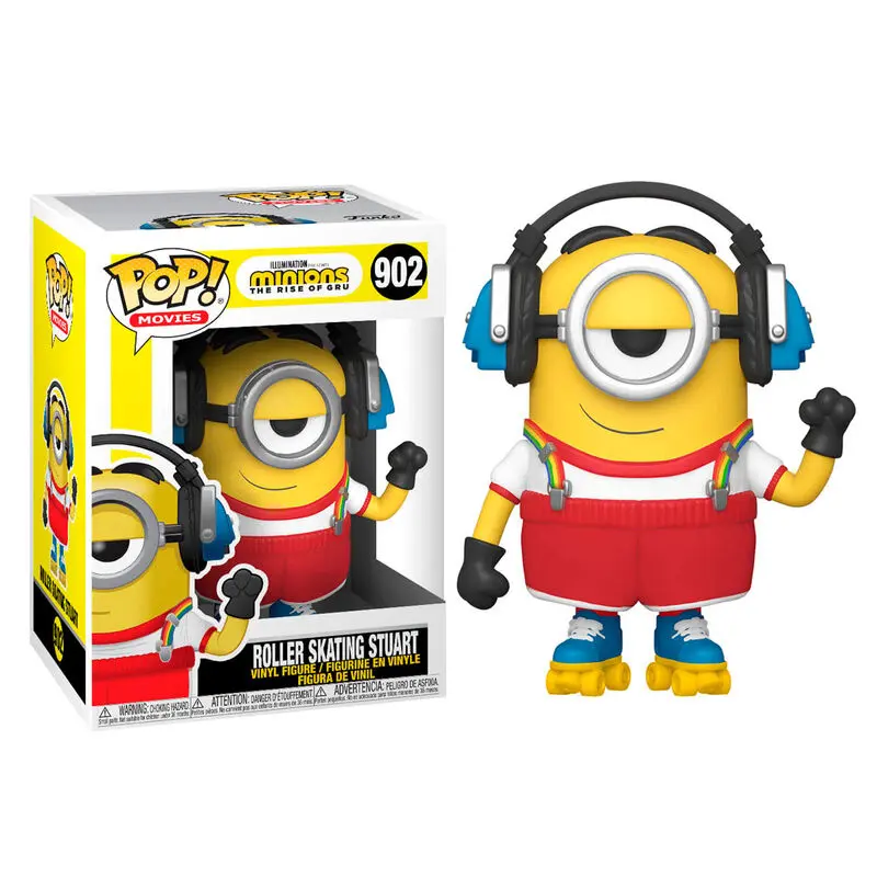 Funko Pop figura Minions 2 görkorcsolyás Stuart termékfotó