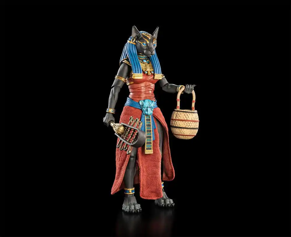 Figura Obscura Bastet Black & Red akciófigura termékfotó