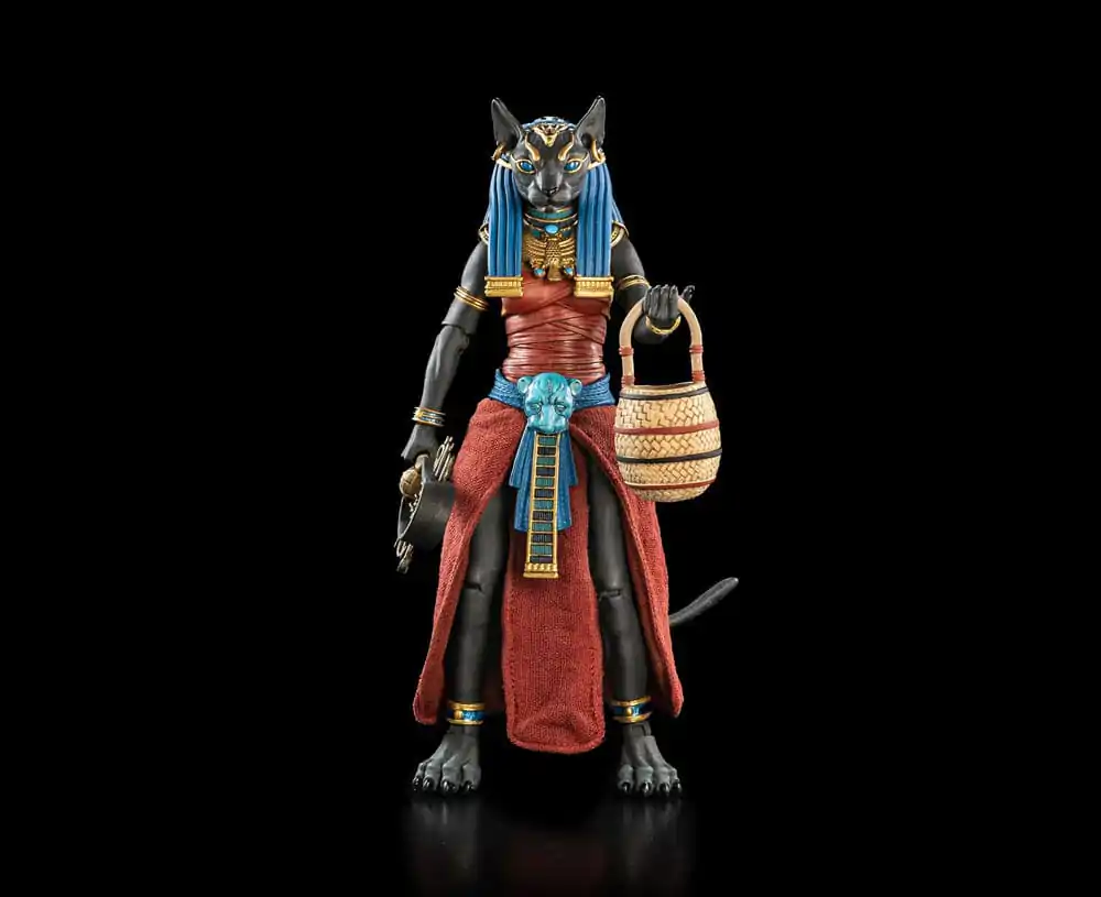 Figura Obscura Bastet Black & Red akciófigura termékfotó