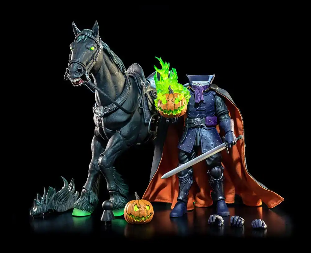 Figura Obscura Headless Horseman Green Spectral akciófigura termékfotó