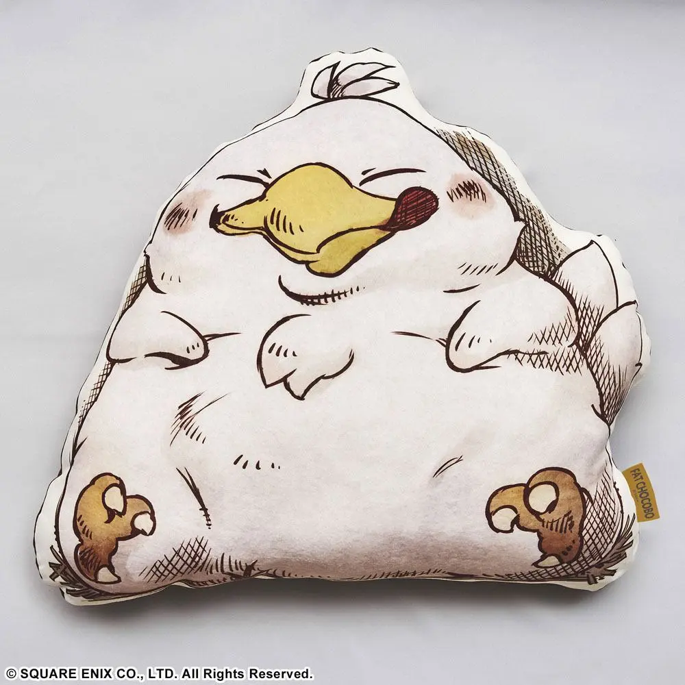 Final Fantasy Fluffy Fluffy Die-cut párna Fat Chocobo 55 cm termékfotó