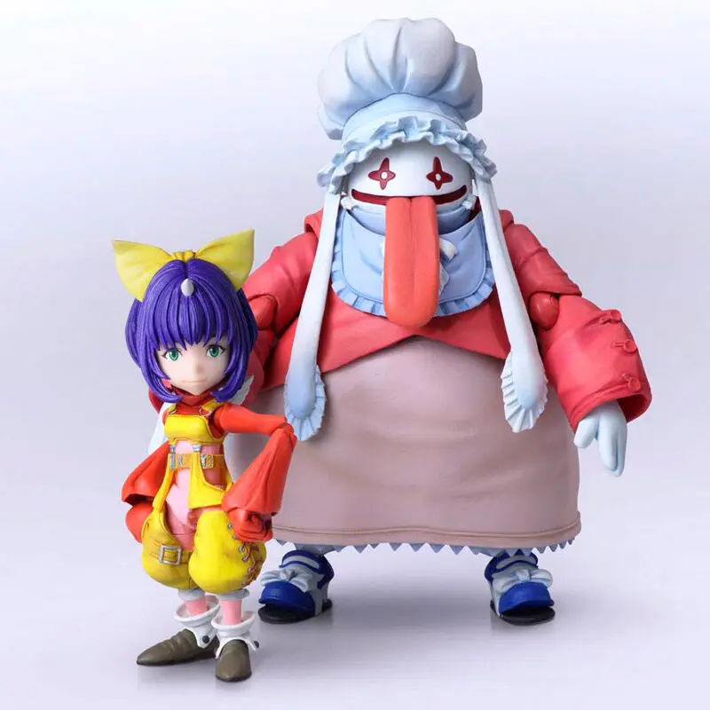 Final Fantasy IX Bring Arts Eiko Carol and Quina Quen 2db-os figura csomag 9-14cm termékfotó