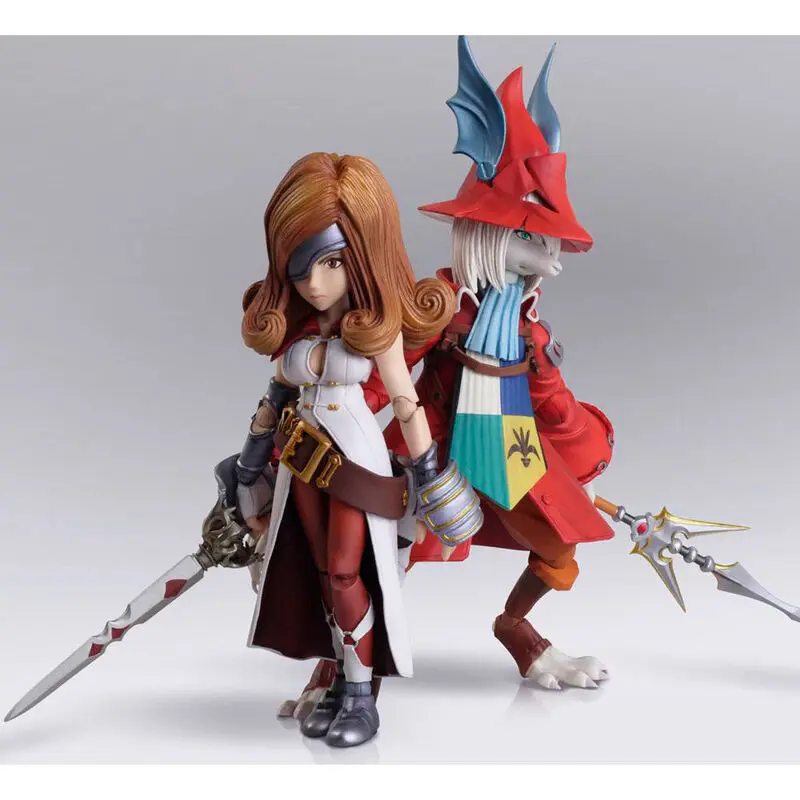 Final Fantasy IX Bring Arts Freya Crescent and Beatrix 2db-os figura csomag 12-16cm termékfotó