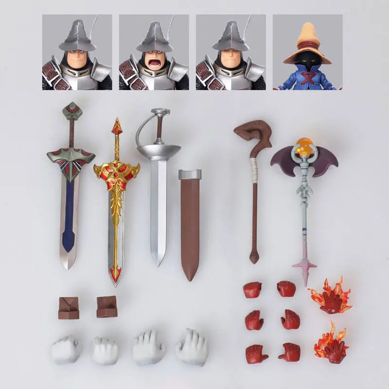 Final Fantasy IX Bring Arts Vivi Ornitier and Adelbert Steiner 2db-os figura csomag 10-15cm termékfotó