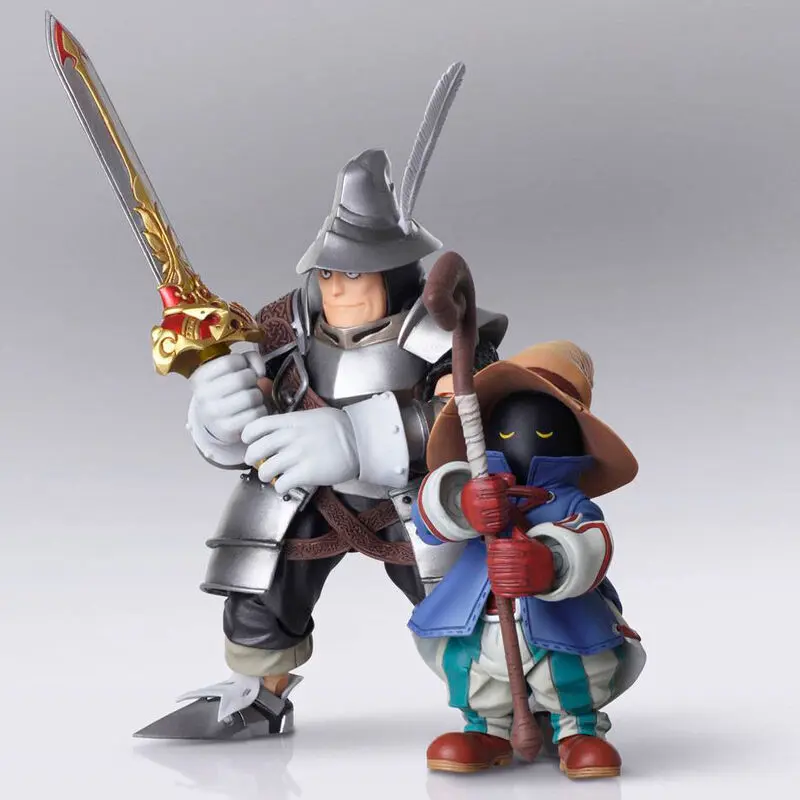 Final Fantasy IX Bring Arts Vivi Ornitier and Adelbert Steiner 2db-os figura csomag 10-15cm termékfotó