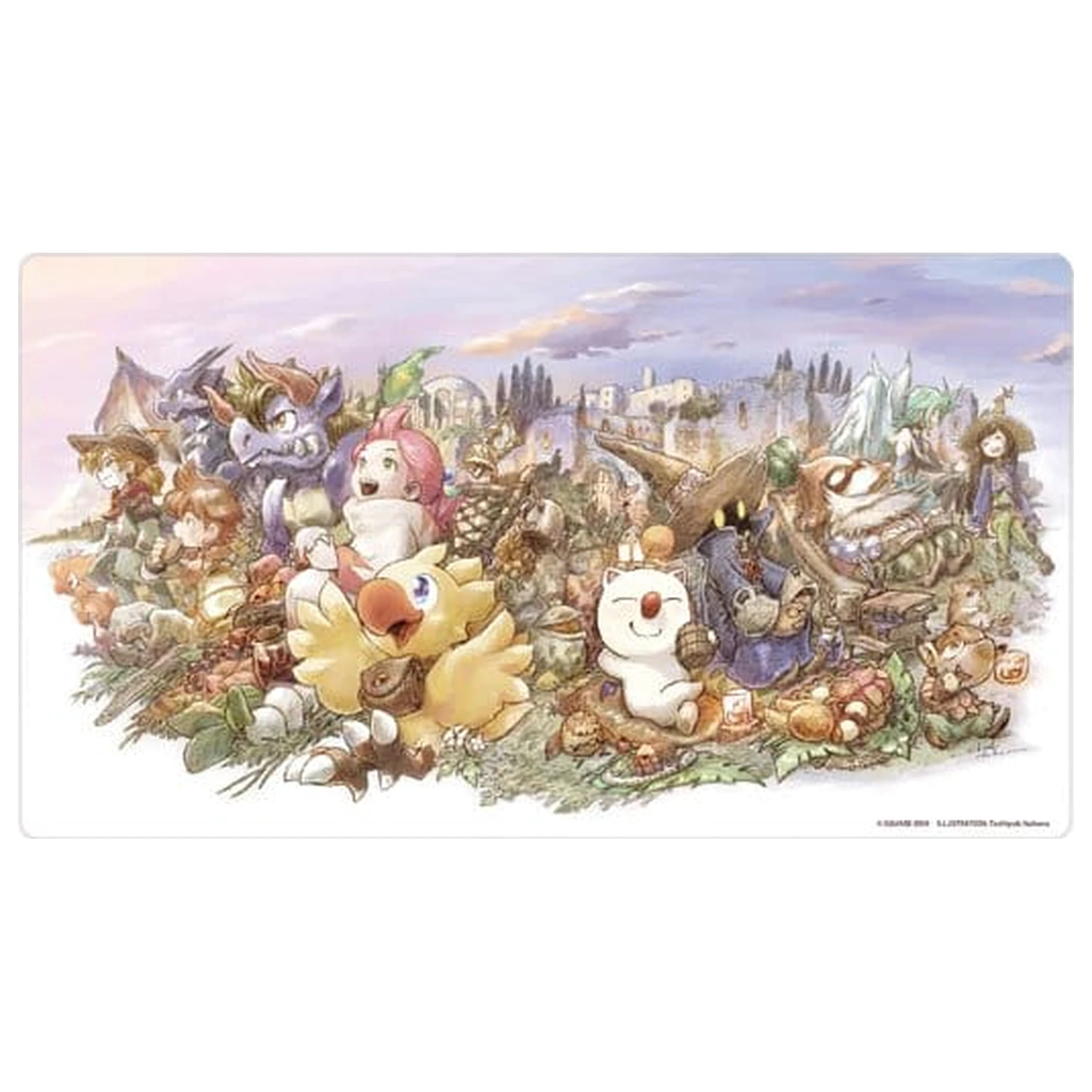 Final Fantasy Playmat Chocobo & Friends 61 x 34 cm termékfotó