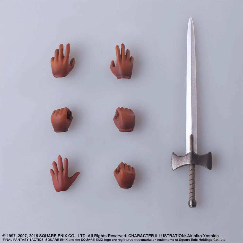 Final Fantasy Tactics Bring Arts Agrias Oaks akciófigura 14 cm termékfotó