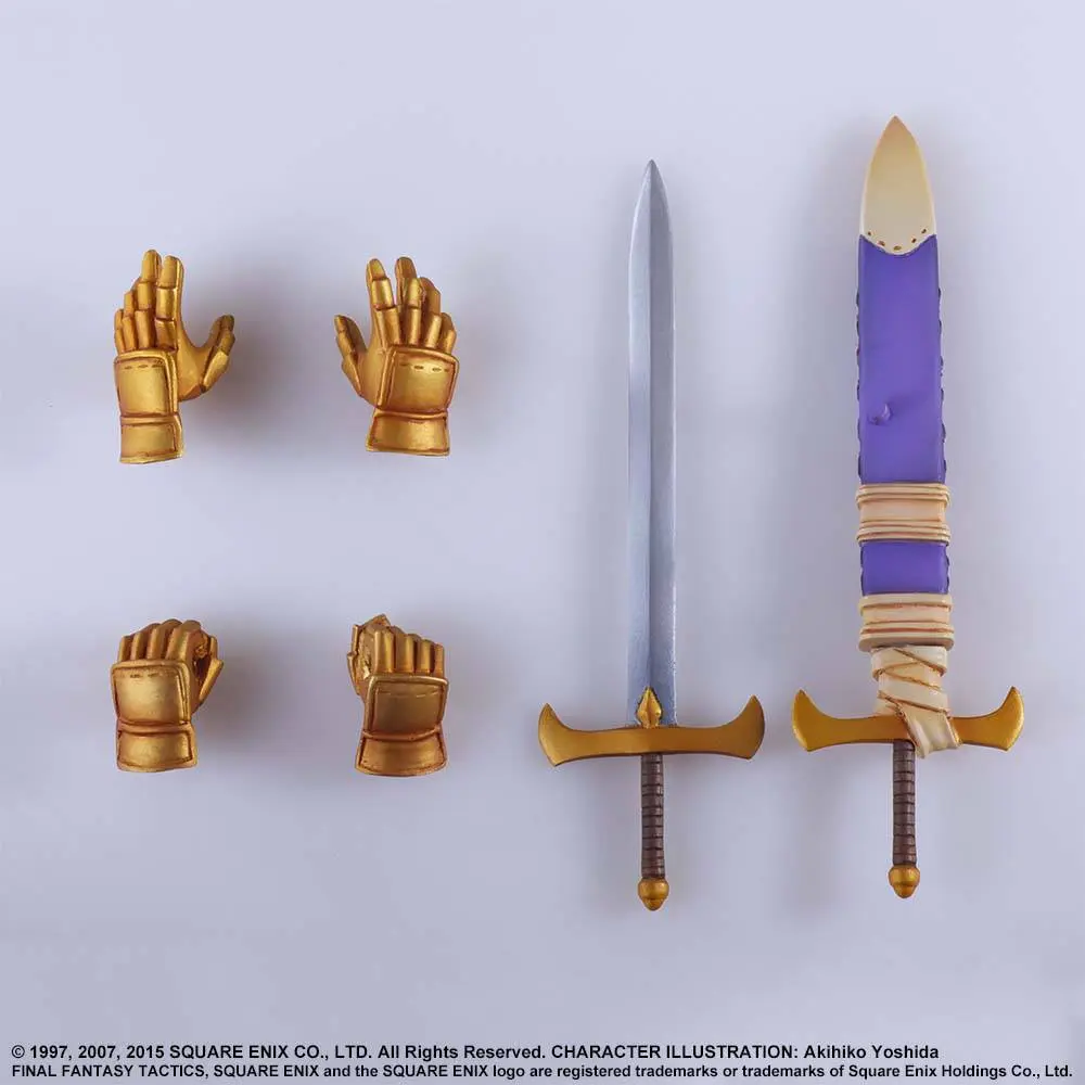 Final Fantasy Tactics Bring Arts Delita Heiral akciófigura 14 cm termékfotó