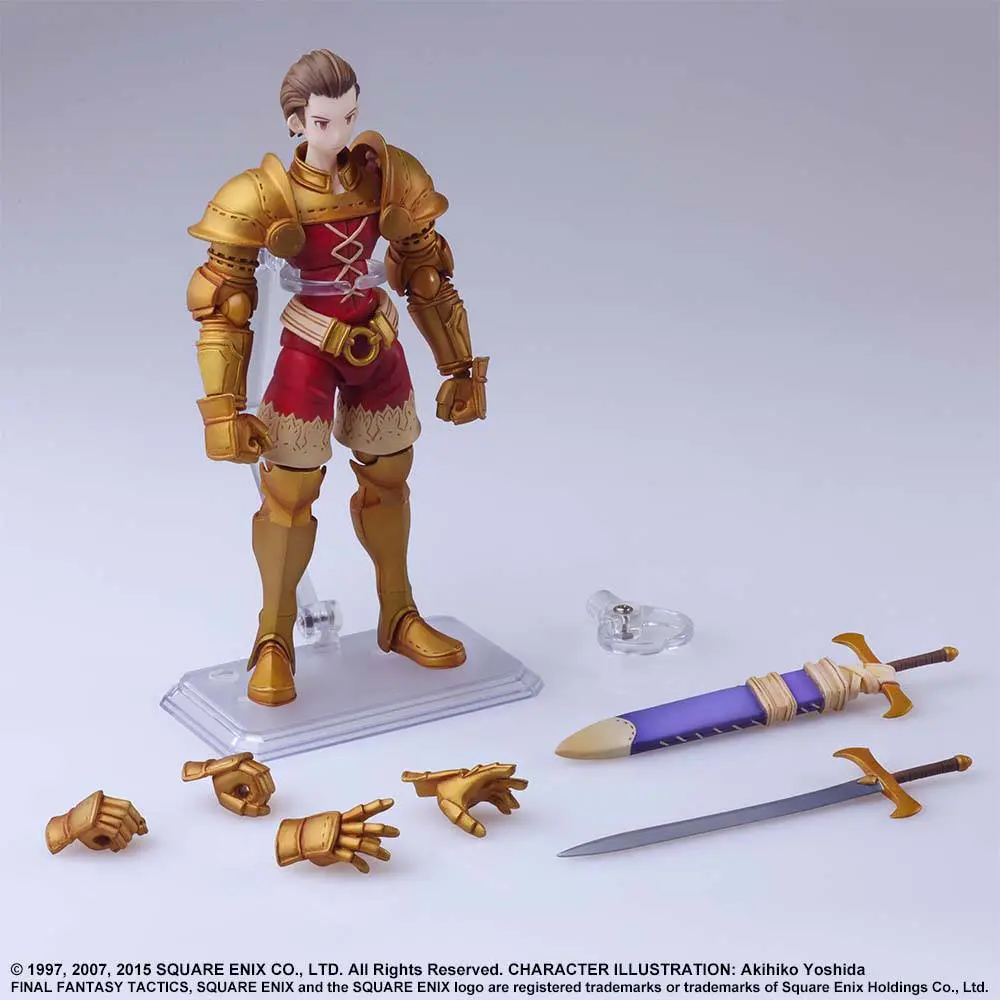 Final Fantasy Tactics Bring Arts Delita Heiral akciófigura 14 cm termékfotó