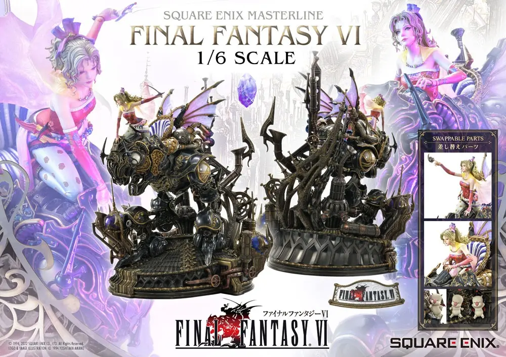 Final Fantasy VI 1/6 Terra Branford &amp; The Magitek Armor szobor figura 78 cm termékfotó