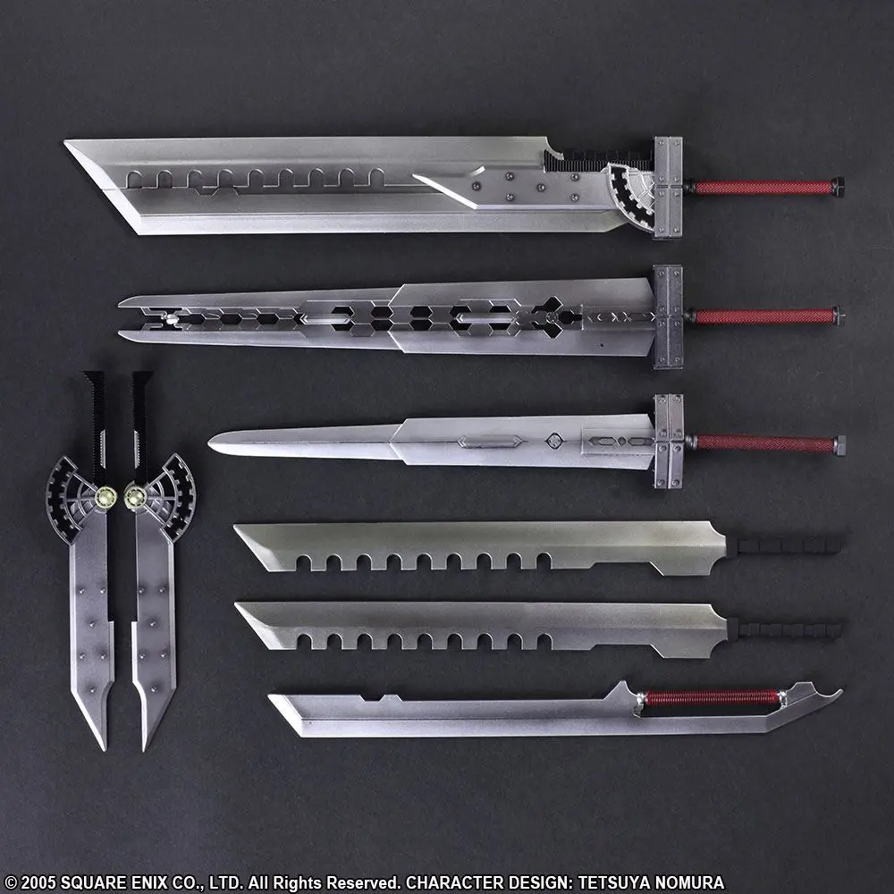 Final Fantasy VII Advent Children Play Arts Kai Cloud Strife &amp; Fenrir akciófigura 28 cm termékfotó