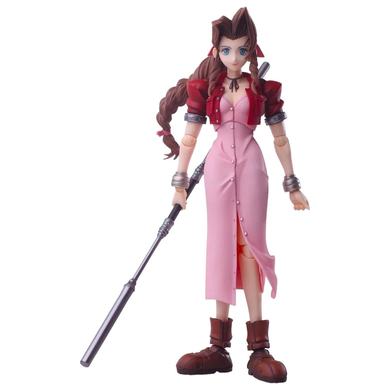Final Fantasy VII Bring Arts akciófigura Aerith Gainsborough Digital Plus Edition 14 cm termékfotó