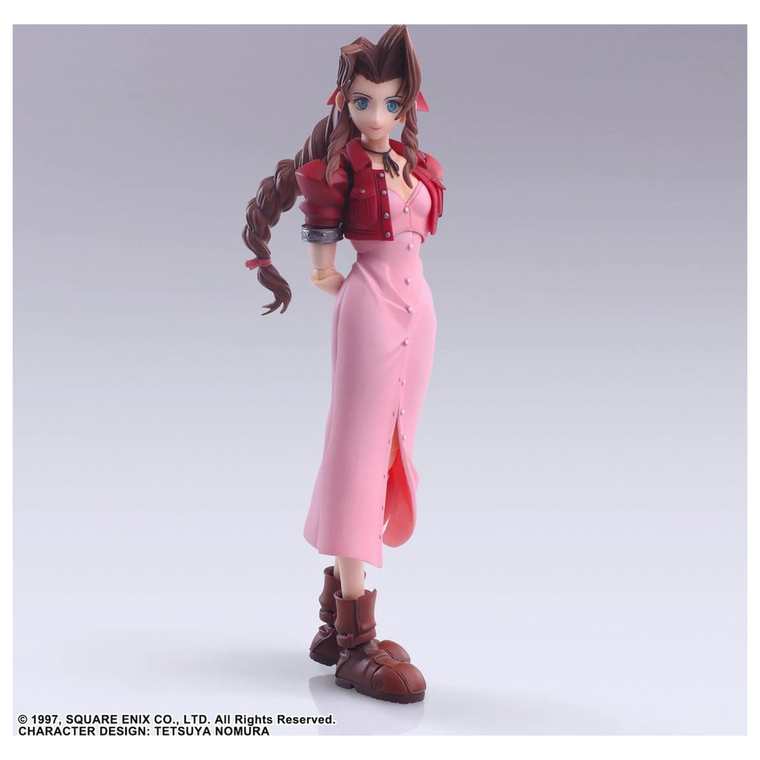 Final Fantasy VII Bring Arts akciófigura Aerith Gainsborough Digital Plus Edition 14 cm termékfotó
