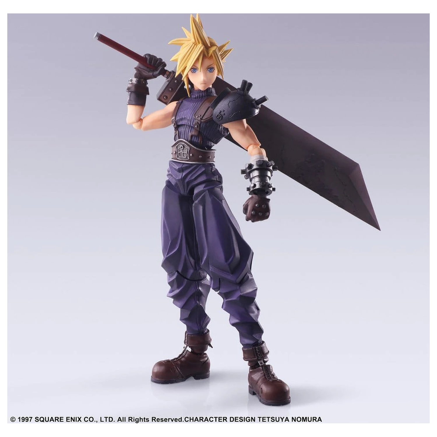 Final Fantasy VII Bring Arts akciófigura Cloud Strife Digital Plus Edition 15 cm termékfotó