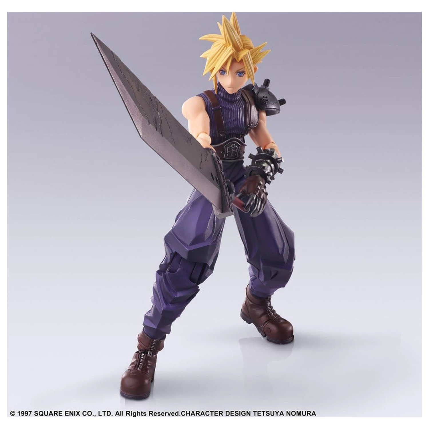 Final Fantasy VII Bring Arts akciófigura Cloud Strife Digital Plus Edition 15 cm termékfotó