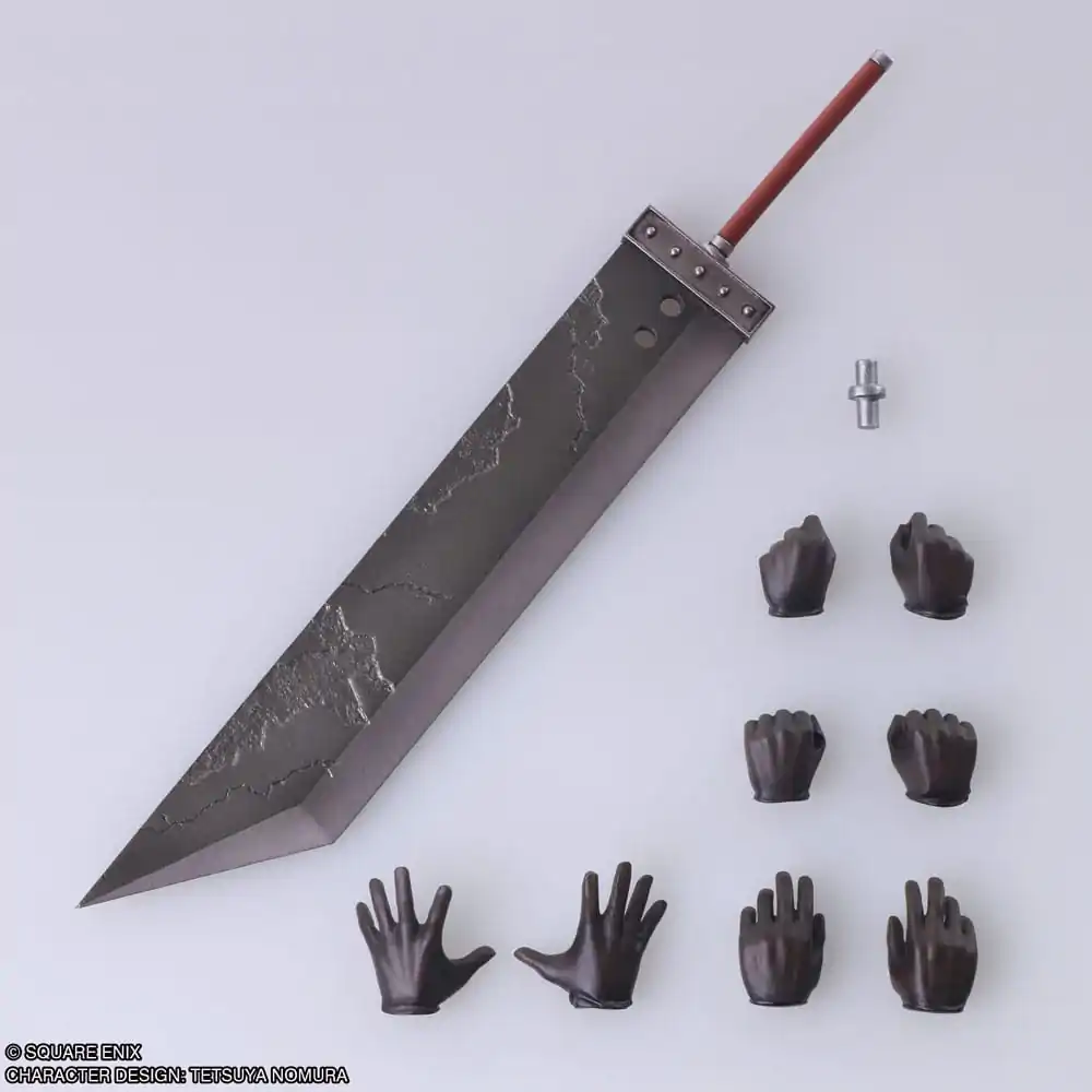 Final Fantasy VII Bring Arts Zack Fair akciófigura 16 cm termékfotó