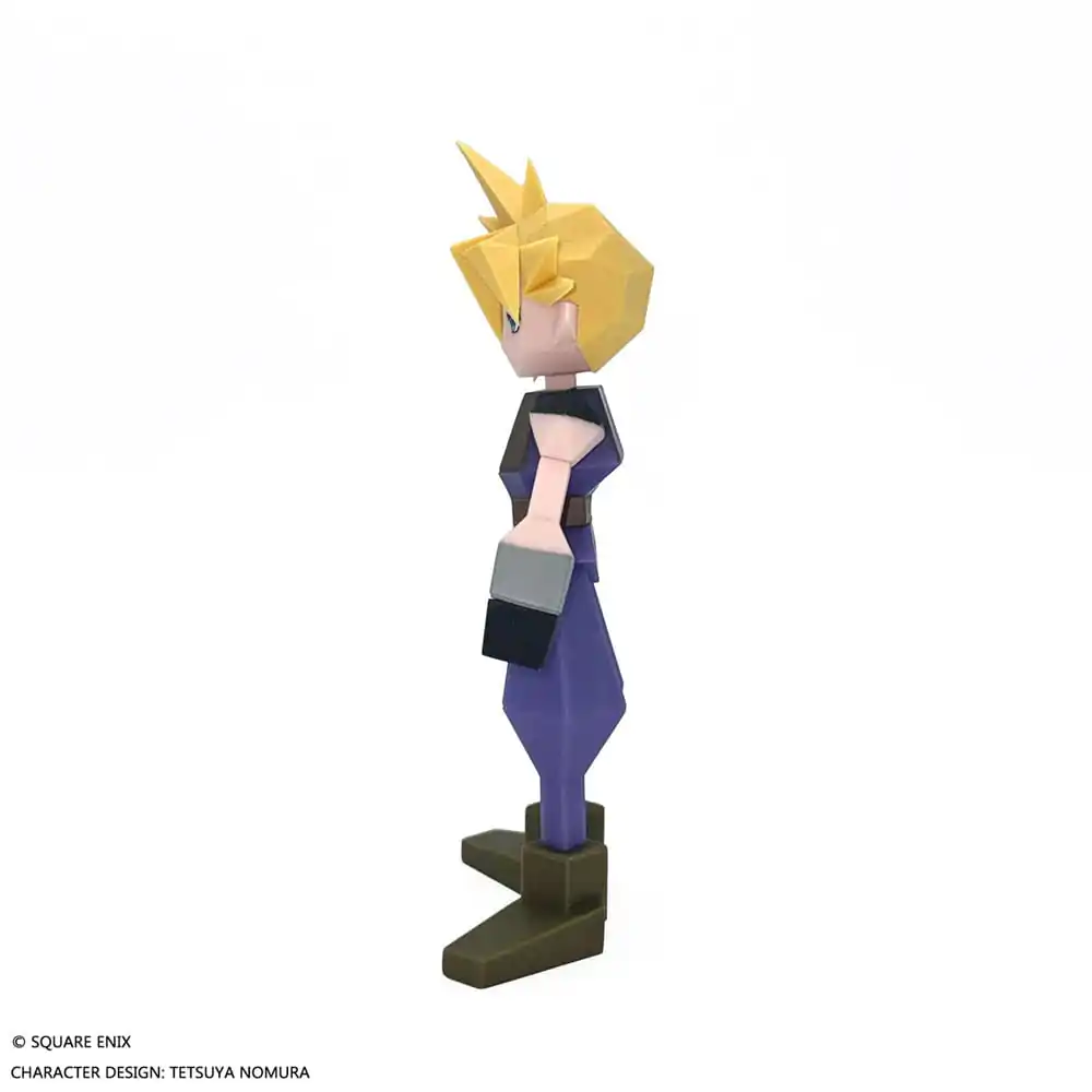 Final Fantasy VII Polygon Vinyl figura Cloud Strife 15 cm termékfotó