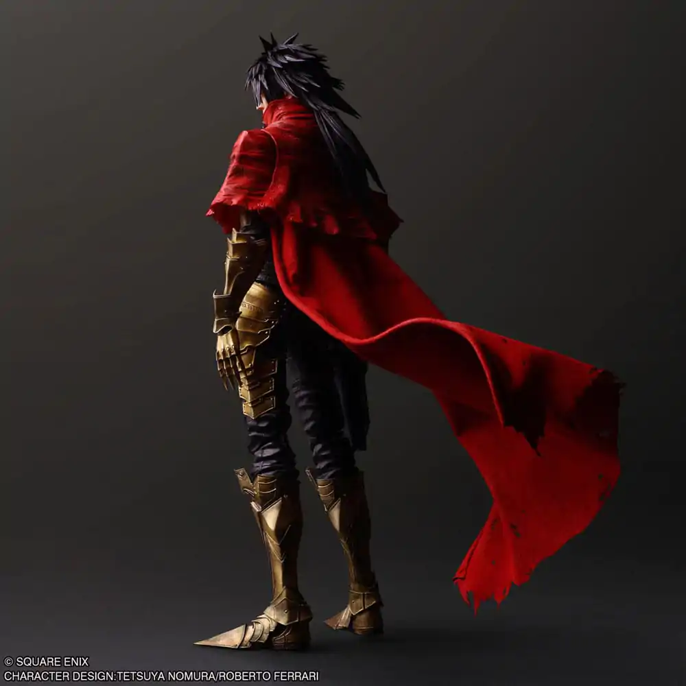 Final Fantasy VII Rebirth Play Arts Kai Vincent Valentine akciófigura 28 cm termékfotó