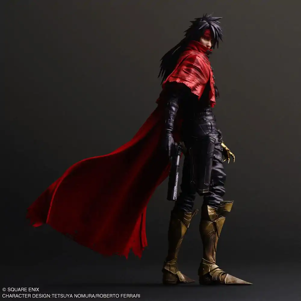 Final Fantasy VII Rebirth Play Arts Kai Vincent Valentine akciófigura 28 cm termékfotó