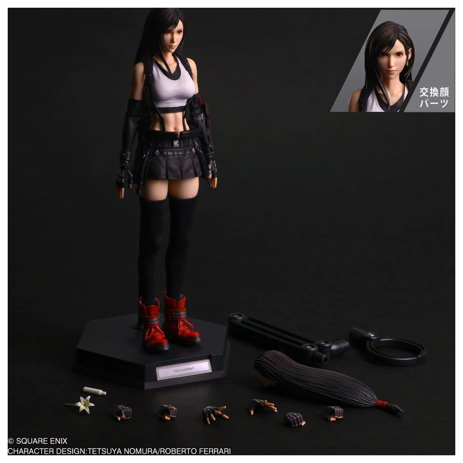 Final Fantasy VII Rebirth Play Arts Shin akciófigura Tifa Lockhart 25 cm termékfotó