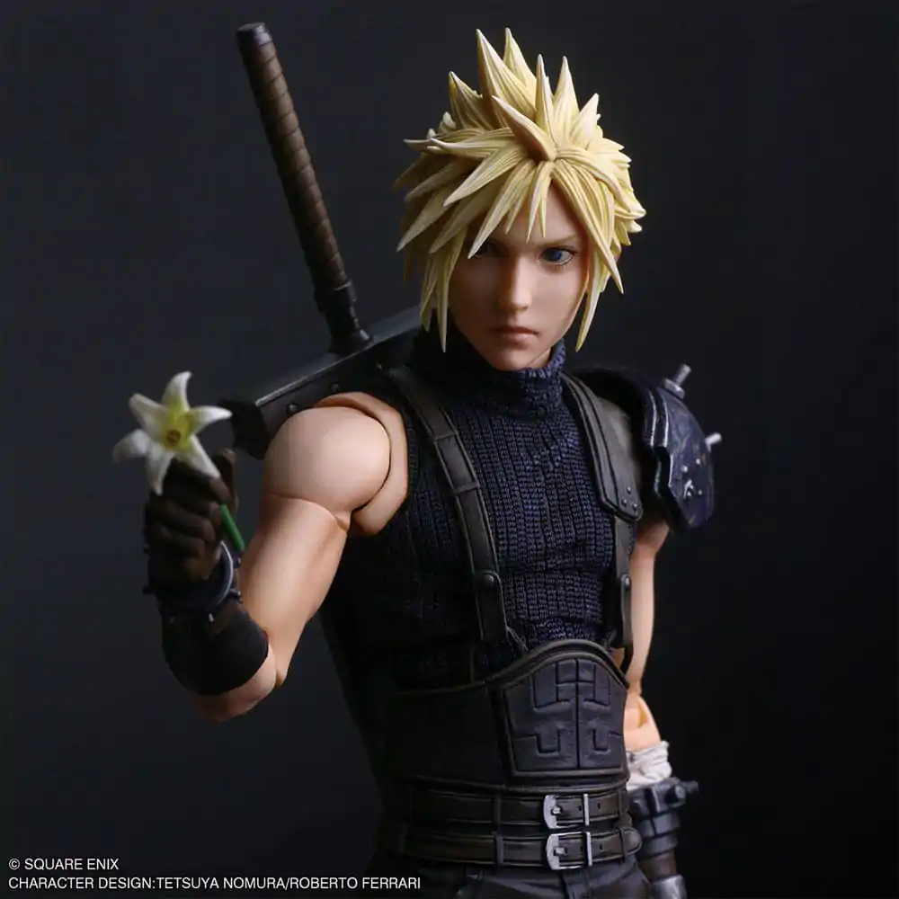 Final Fantasy VII Rebirth Play Arts Shin Cloud Strife akciófigura 27 cm  termékfotó