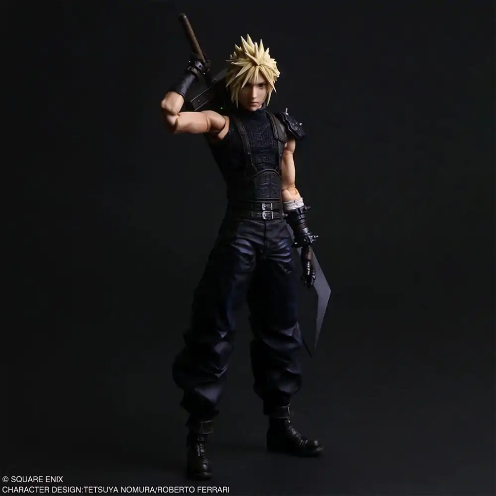 Final Fantasy VII Rebirth Play Arts Shin Cloud Strife akciófigura 27 cm  termékfotó