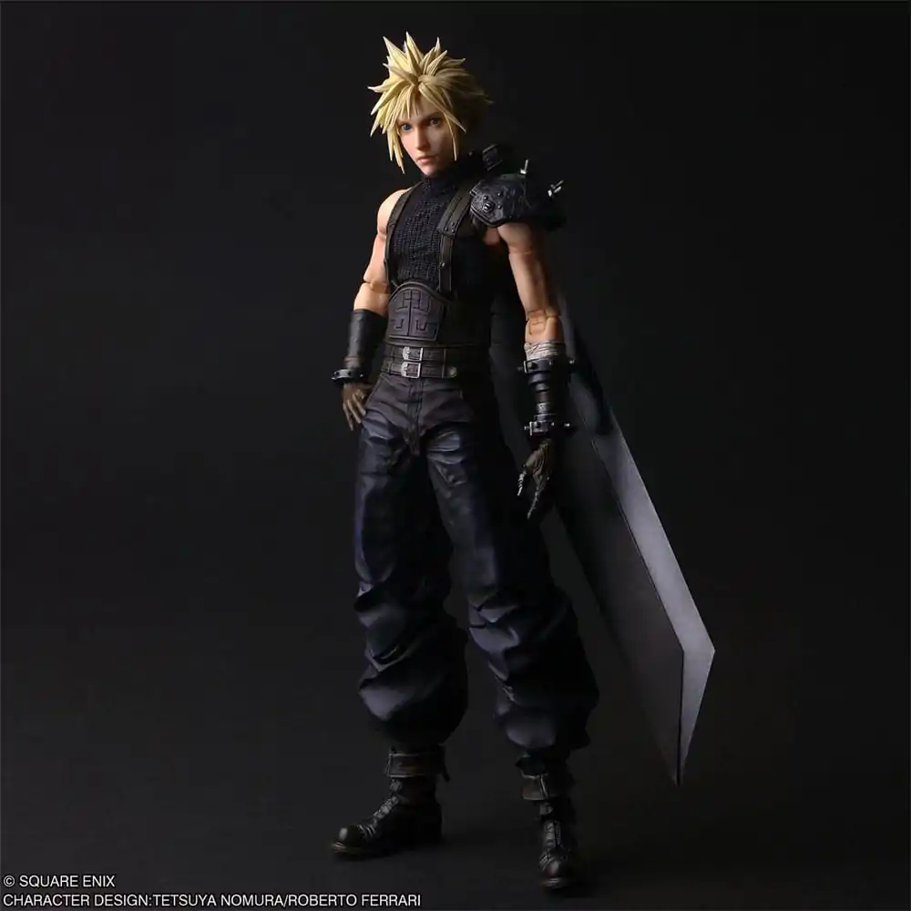 Final Fantasy VII Rebirth Play Arts Shin Cloud Strife akciófigura 27 cm  termékfotó
