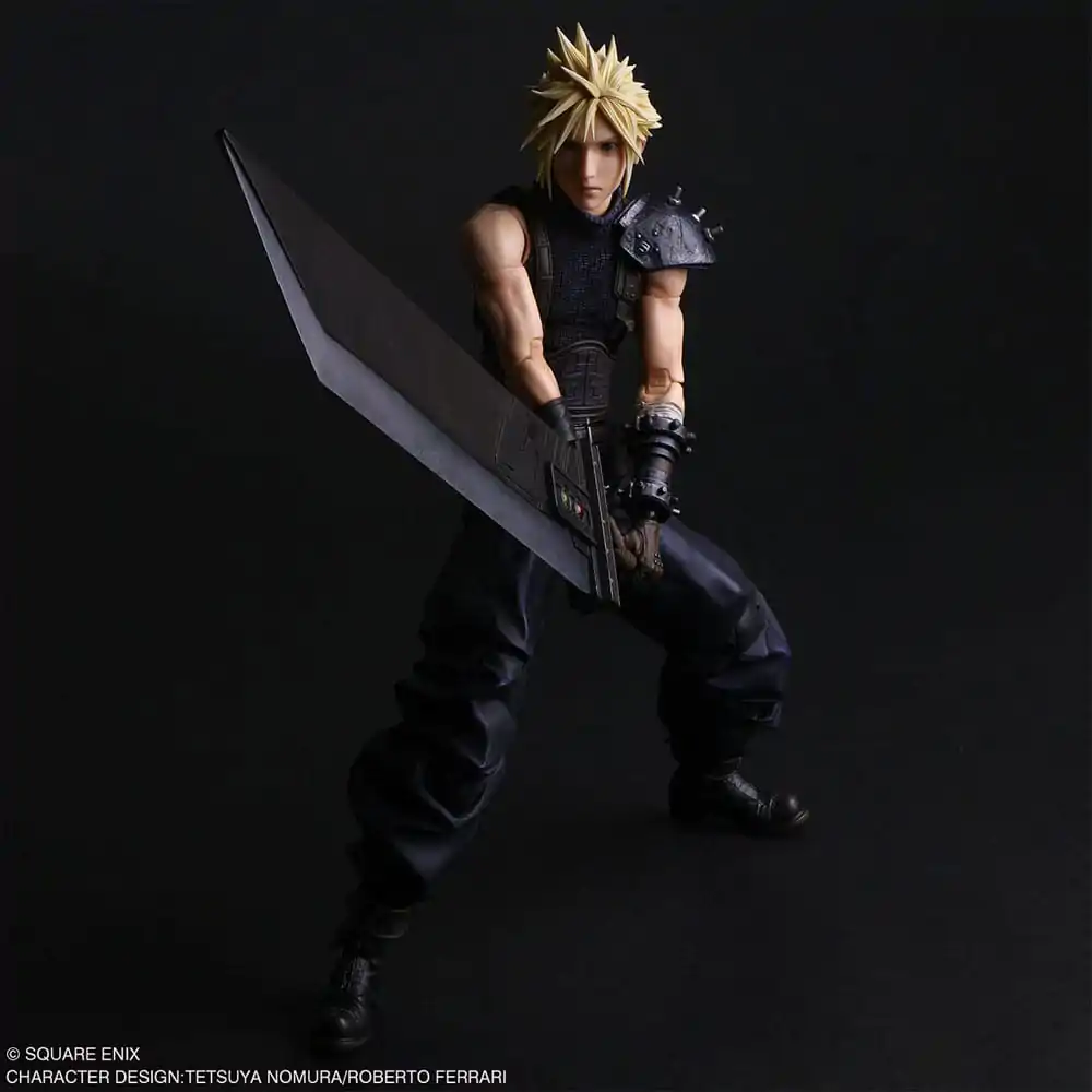 Final Fantasy VII Rebirth Play Arts Shin Cloud Strife akciófigura 27 cm  termékfotó