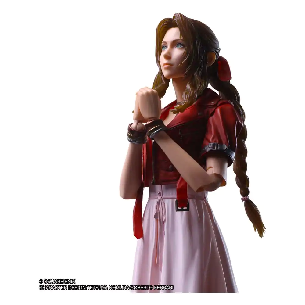 Final Fantasy VII Rebirth Play Kai Arts Aerith Gainsborough akciófigura 24 cm termékfotó