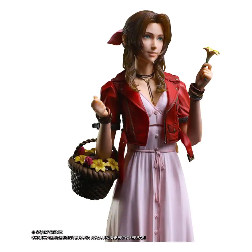 Final Fantasy VII Rebirth Play Kai Arts Aerith Gainsborough akciófigura 24 cm termékfotó