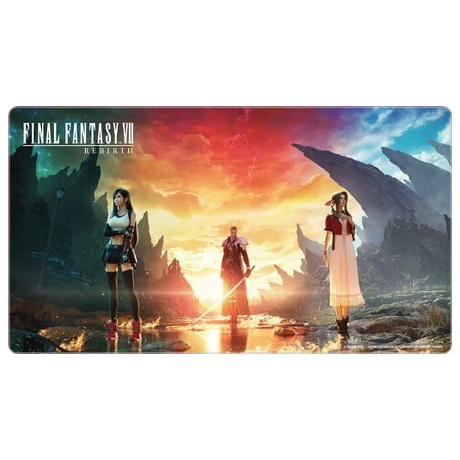 Final Fantasy VII Rebirth Playmat Key Art 61 x 34 cm termékfotó