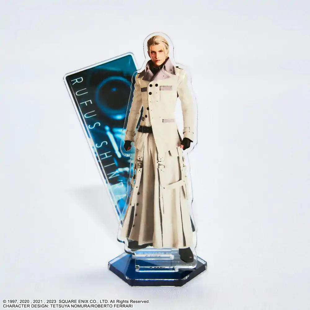 Final Fantasy VII Remake Acryl figura Rufus Shinra 8 cm termékfotó