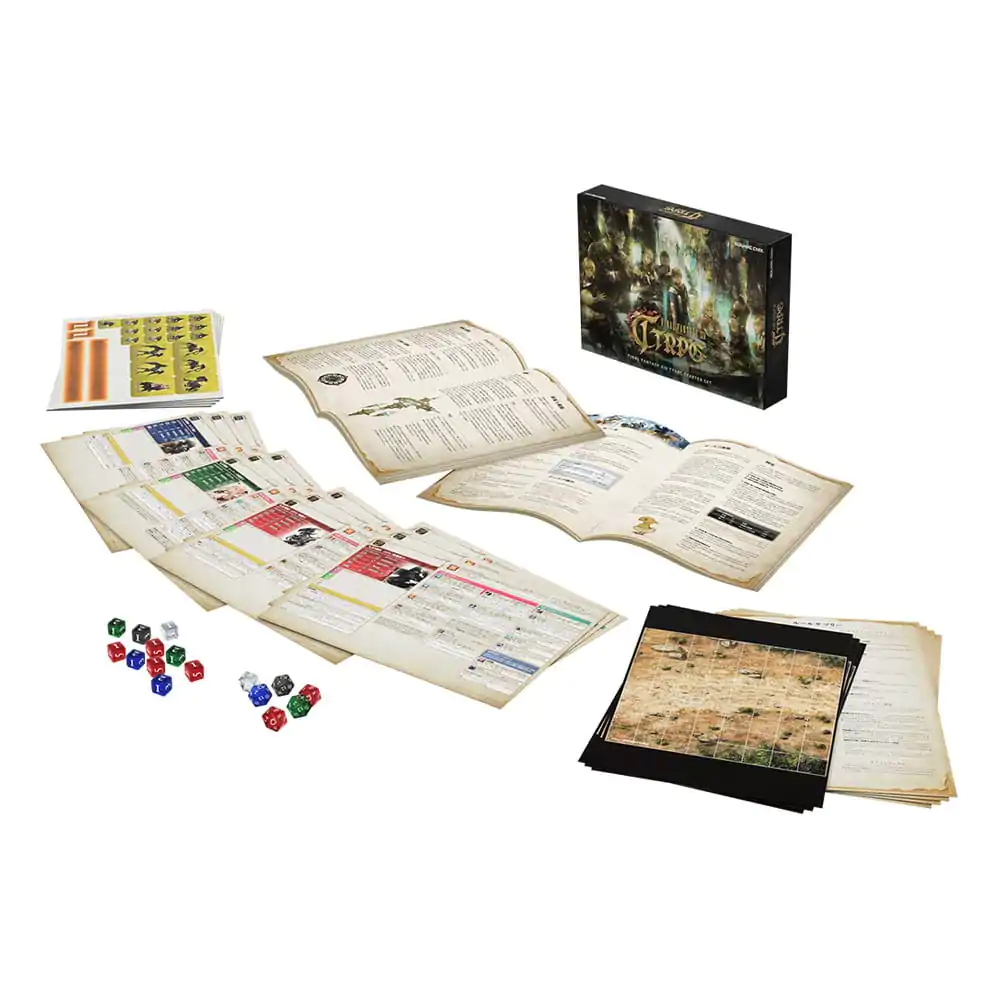 Final Fantasy XIV Remake Board Game Table Top Role Play Starter Set Angol nyelvű termékfotó