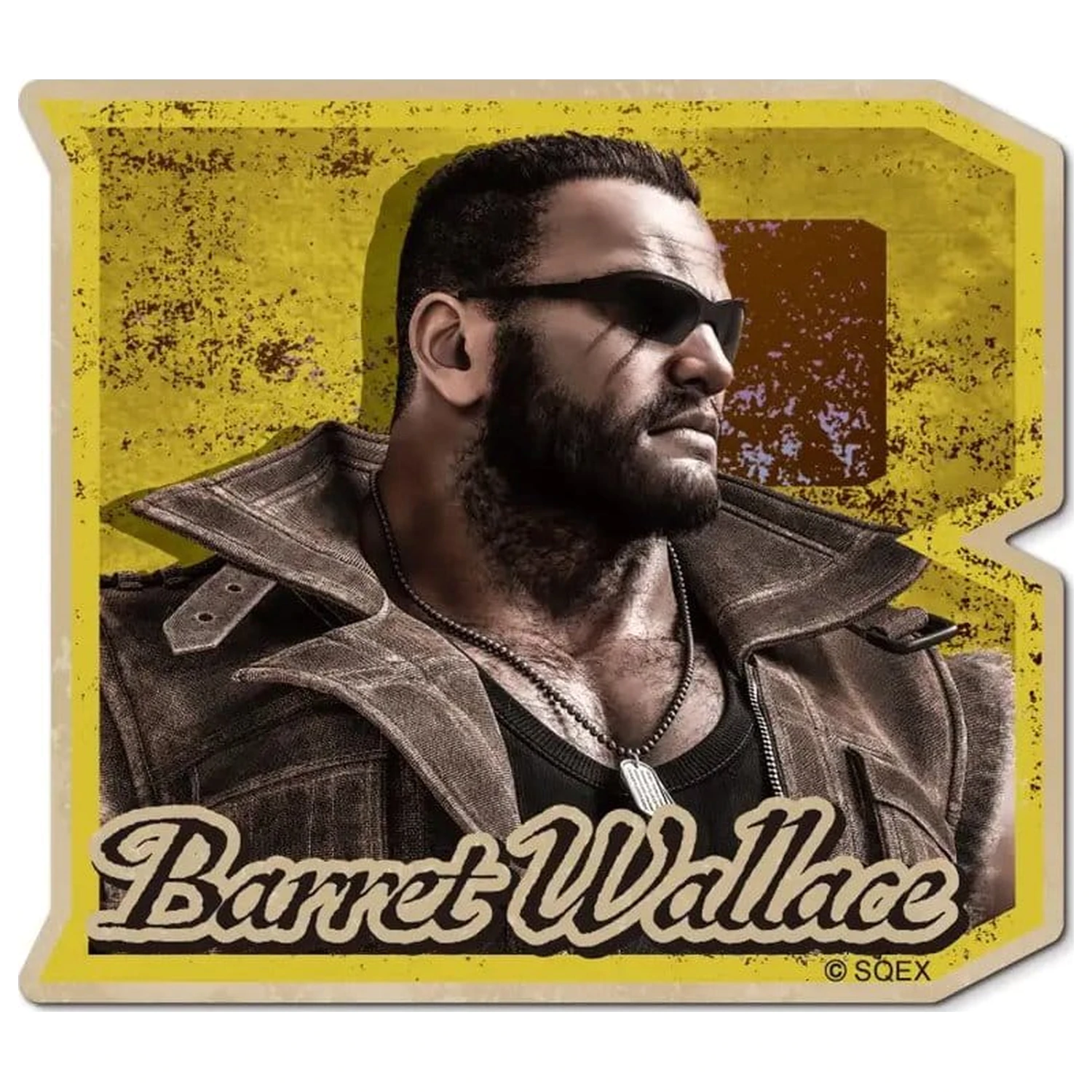 Final Fantasy VII Remake Character matrica Barret Wallace termékfotó