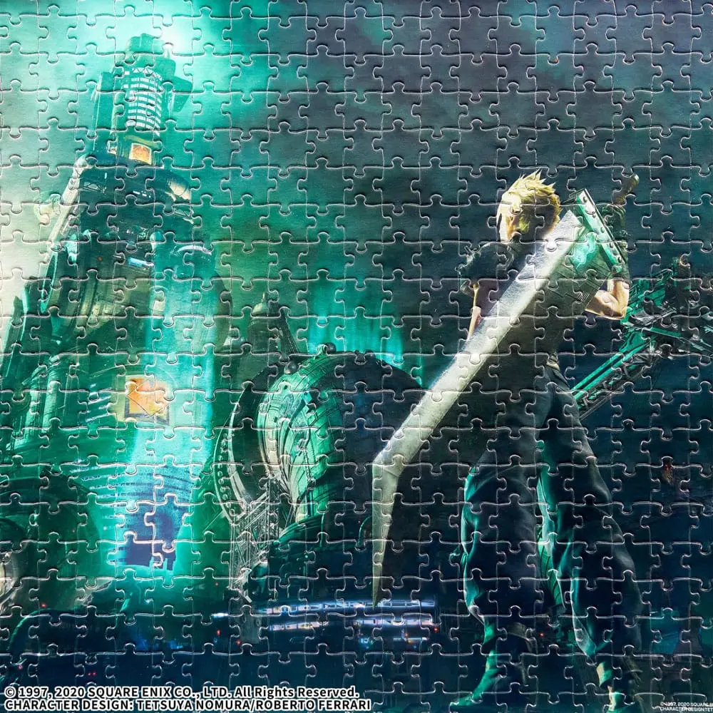 Final Fantasy VII Remake Cloud Key Art puzzle (500 darabos) termékfotó