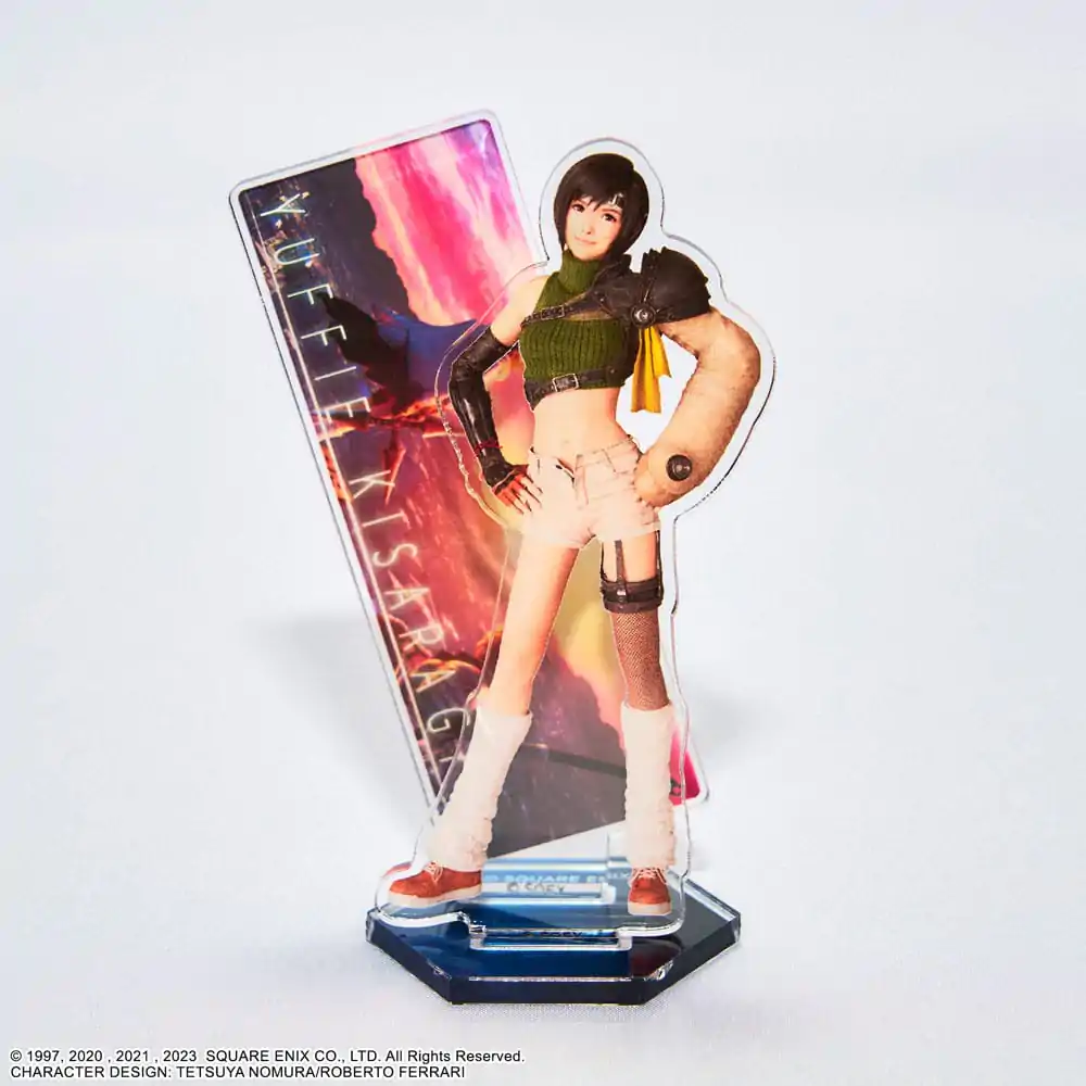 Final Fantasy VII Remake Integrade Acryl figura Yuffie Kisaragi 8 cm termékfotó