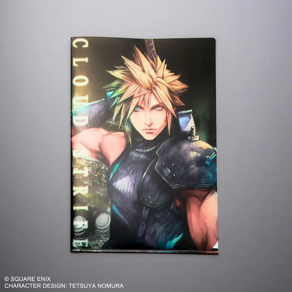 Final Fantasy VII Remake Metallic Clear File Cloud Strife termékfotó