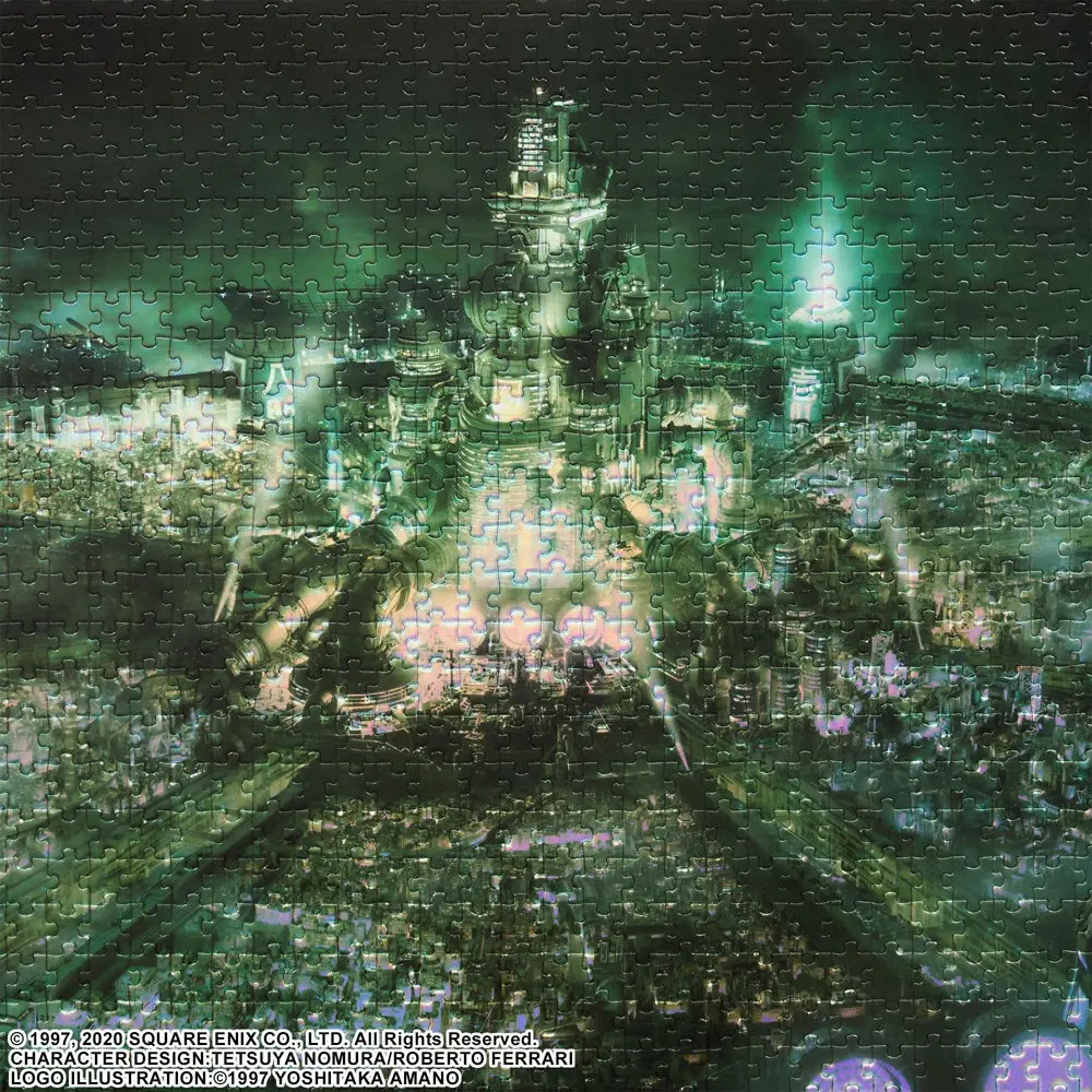 Final Fantasy VII Remake Midgar puzzle (1000 darab) termékfotó